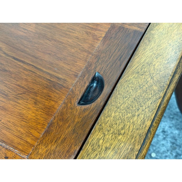 Brown Burton Ching Regency Mahogany Curule Bench For Sale - Image 8 of 12