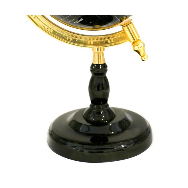 20th Century Terrestrial Globe in Plastic and Metal, Italy For Sale - Image 4 of 5
