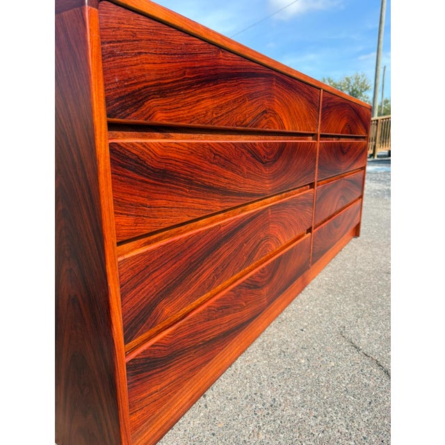 Danish Rosewood Arne Wahl Iversen Dresser For Sale - Image 9 of 12