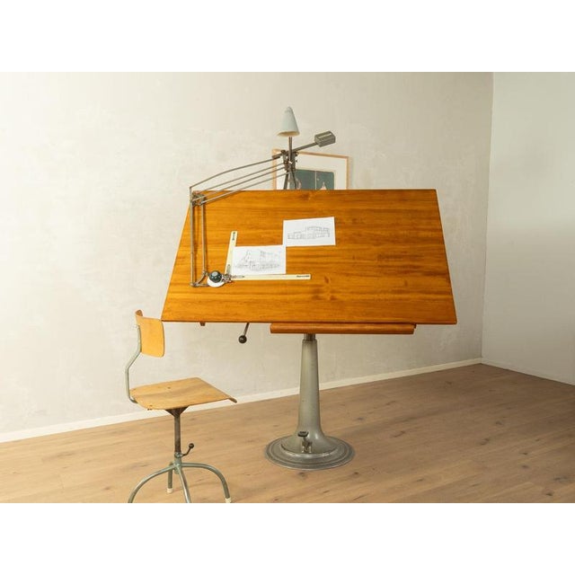 Drawing Table by Domkraft Ab Nike Eskilstuna, 1950s For Sale - Image 3 of 18