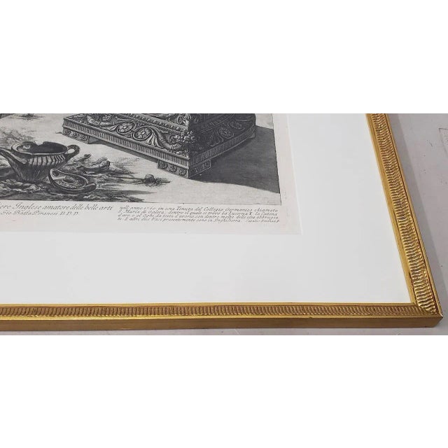 Giovanni Piranesi Marble Urns and Vases and Lamps Etching C.1770 For Sale - Image 4 of 13