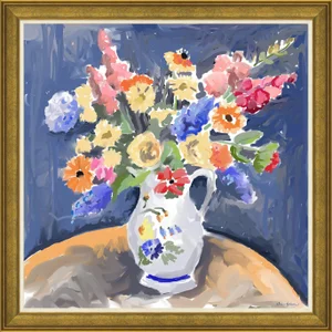 Toulon By Dana Gibson, Framed Art Print