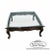 Solid Mahogany French Style Carved & Gilded Glass Top Coffee Table For Sale - Image 13 of 13