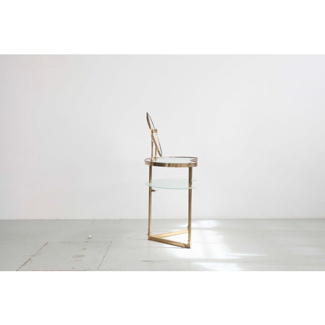 Metal Illuminated Dressing Table, Italy, 1950s For Sale - Image 7 of 18