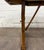 Vintage Mid Century Modern Walnut Convertible Dining and Coffee Trestle Table For Sale - Image 10 of 18