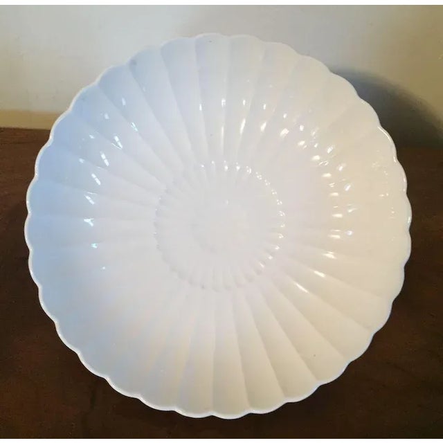 19th Century Chinese Blanc de Chine Porcelain Centerpiece Bowl For Sale - Image 4 of 11