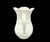 Ceramic 1980's Water Pitcher: White Majolica Cabbage Leaf Design Made in Portugal for Neuwirth, 8.5" HIgh For Sale - Image 7 of 14