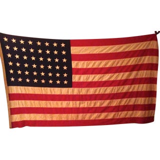 Vintage 48 Star American Flag For Sale