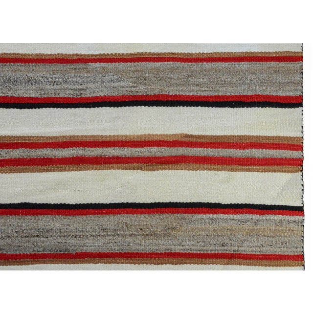 Early 20th Century Navajo Style Rug For Sale In Chicago - Image 6 of 13