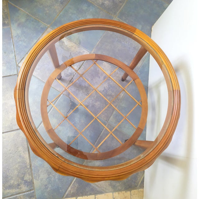 1950s Round Coffe Table by Paolo Buffa,1950 For Sale - Image 5 of 8