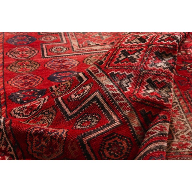 Antique Persian Shiraz Rug, 05'07 X 09'09 For Sale In Dallas - Image 6 of 10