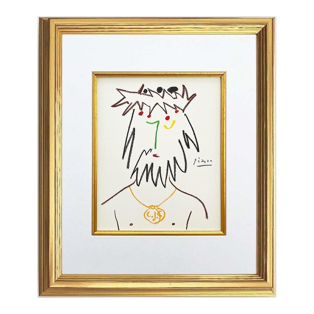 1960s Picasso Lithograph 27 CJC Framed For Sale