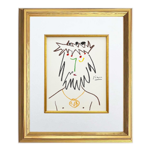 1960s Picasso Lithograph 27 CJC Framed