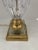 Brass Ethan Allen Crystal and Brass Table Lamp For Sale - Image 8 of 12