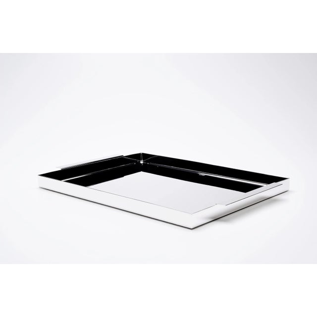 Rectangular Gaia Tray by Zanetto For Sale - Image 4 of 6