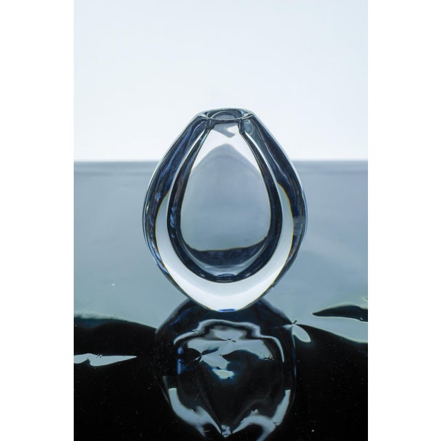 Crystal Lucid Drop Glass Vases by Sven Palmqvist for Orrefors, Sweden, 1950s, Set of 3 For Sale - Image 14 of 18