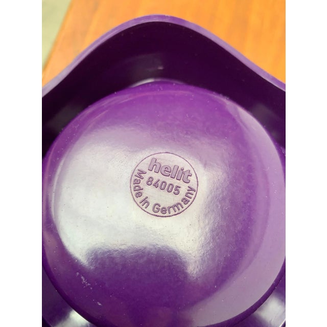 Mid-Century German Space Age Ulmer Welle Bowl or Ashtray by Walter Zeischegg for Helit, Set of 4 For Sale - Image 14 of 18