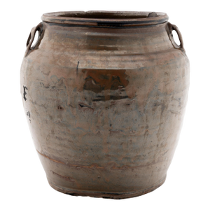 Chinese Drip Glaze Kitchen Jar, C. 1900