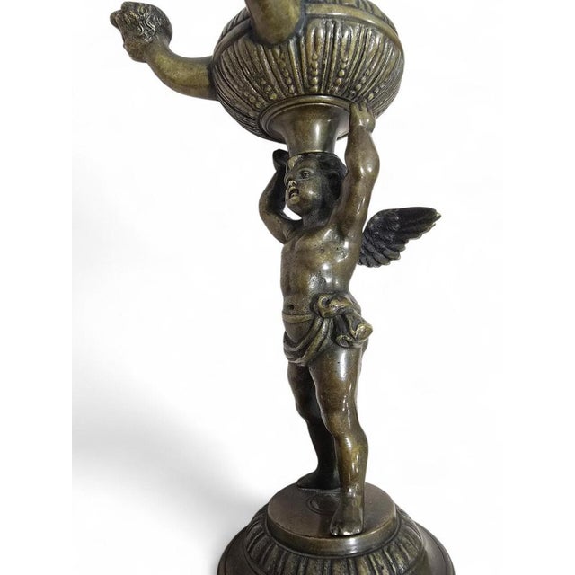 Late 19th Century Roman Revival Bronze Incense Burner, 19th Century For Sale - Image 5 of 14