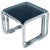 Glass & Chromed Tubular Steel Nesting Tables in the Style of Marcel Breuer, 1950s, Set of 3 For Sale - Image 6 of 6