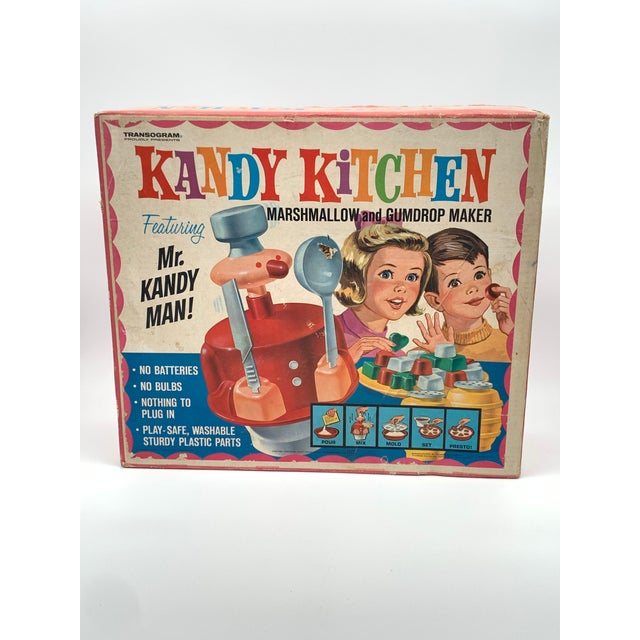 Plastic Vintage Kandy Kitchen Play Set Nib For Sale - Image 7 of 7