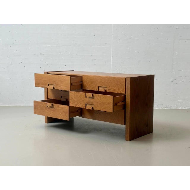 Mid-Century Brutalist Oak Sideboard, 1960s For Sale - Image 5 of 16