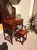 20th Century Chinese Burl Wood and Blackwood Dressing Table with Stool - 2 Pieces For Sale - Image 11 of 12