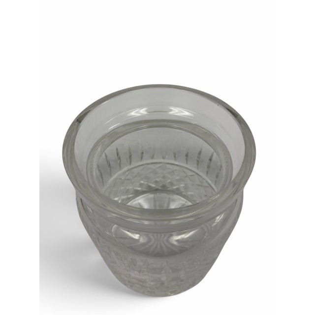 Late 20th Century Vintage Waterford Crystal Maeve Biscuit Barrel & Lid For Sale - Image 5 of 7