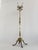 Vintage Italian Onyx Marble and Brass Hall Tree with Rotating Crown and Sculptural Base, 1960s For Sale - Image 18 of 18
