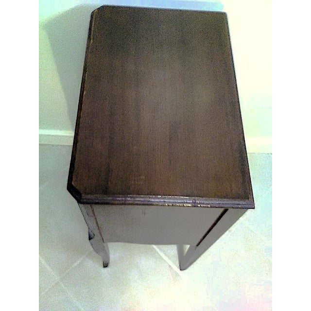 Vintage Mid-Century Arts & Craft/Mission Style Sewing Table/Stand For Sale - Image 6 of 12