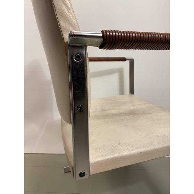 Leather Armchair by Fabricius & Kastholm for Kill International, 1960s For Sale - Image 12 of 15