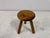 1960s Dutch pine stool This is a charming 1960s Dutch pine stool, featuring a rounded seat with smooth edges that showcase...