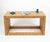 Wood Mid-Century Console Table in Bamboo and Rattan in the style Vivai Del Sud, Italy, 1970s For Sale - Image 7 of 11