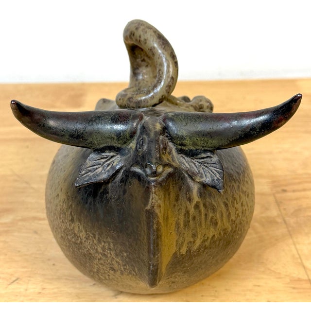 Jorge Mealha (1934–2021) Sculptural Steer / Bovine Form Portugal, late 20th C. For Sale - Image 10 of 16