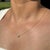 Handcrafted Marquise-Cut Diamond Solitaire Pendant Necklace in 14k Yellow Gold For Sale In New York - Image 6 of 15