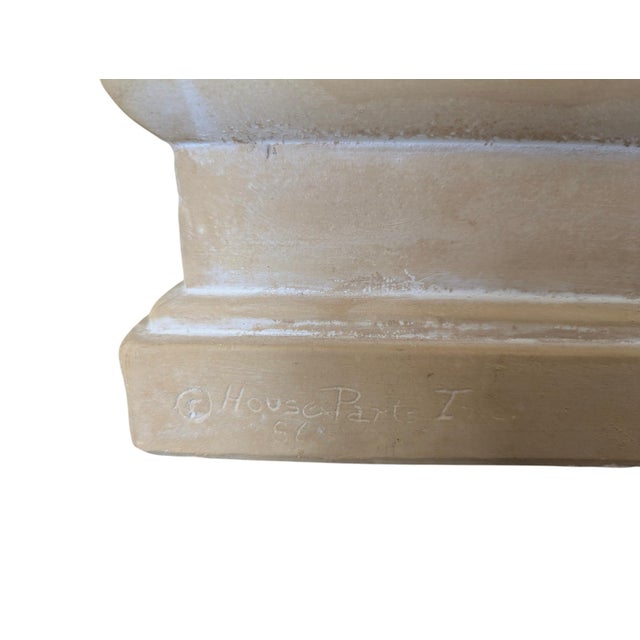 Ceramic Vintage Large-Scale Obelisk Statue For Sale - Image 7 of 16