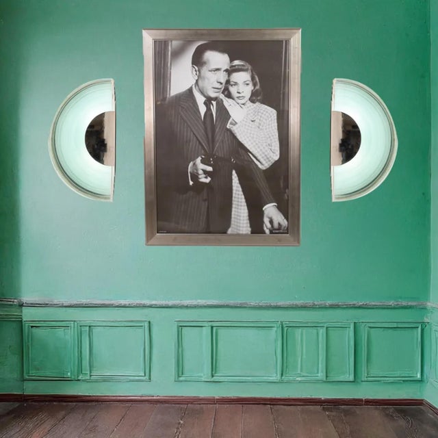 Pair of Large Mid-Century Art Deco-Style Wall Sconces, Reminiscent of Jean Perzel (French, 1880–1993) For Sale - Image 17 of 18