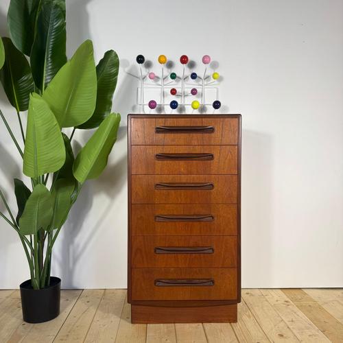 Mid-Century British Teak Chest of Drawers from G-Plan For Sale - Image 4 of 12