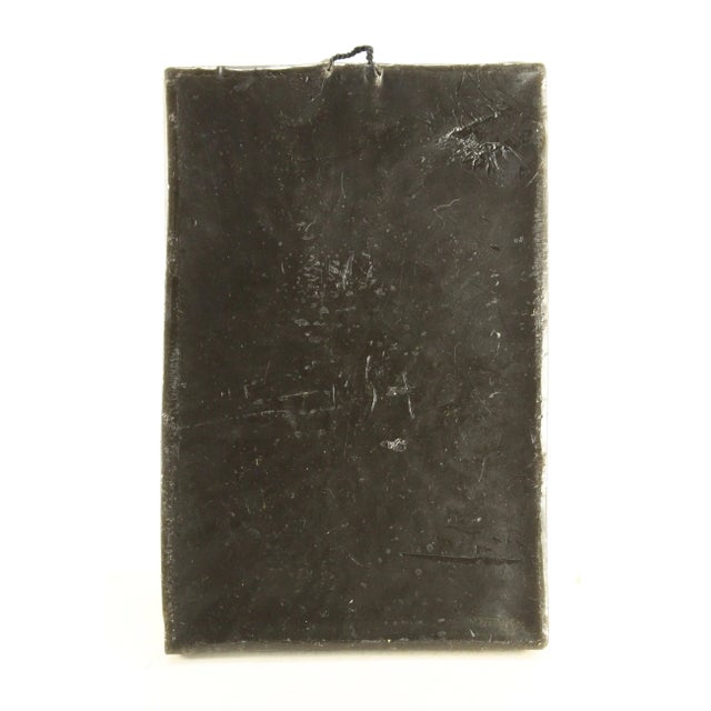 Antique Wax Mold for Marzipan/Springerle Cookies 20 Animals, People, Birds For Sale - Image 12 of 12