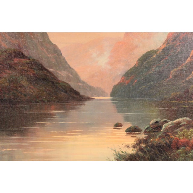1930s Hudson River Valley Landscape Painting by Thomas C. Blake (Born 1890) For Sale - Image 5 of 11