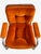 1970's Vintage Mid-Century Chrome Cantilever Armchairs, Orange Tufted Velvet, Set of 2 For Sale In Oklahoma City - Image 6 of 10