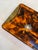 Italian Tortoiseshell Lucite and Brass Tray, 1970s For Sale In Los Angeles - Image 6 of 7