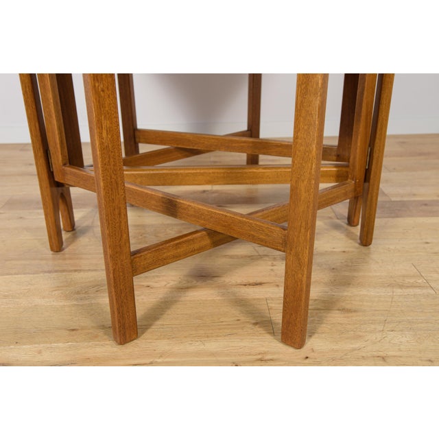 Mid-Century Modern Round Drop Leaf Dining Table from Jentique, United Kingdom, 1960s For Sale - Image 18 of 18