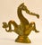1950 Venetian Brass Gondola Mythical Seahorse Animal Sculpture Figurine Oar Lock For Sale - Image 9 of 15