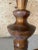 Charming Carved Wood Turned Lamp For Sale - Image 10 of 10