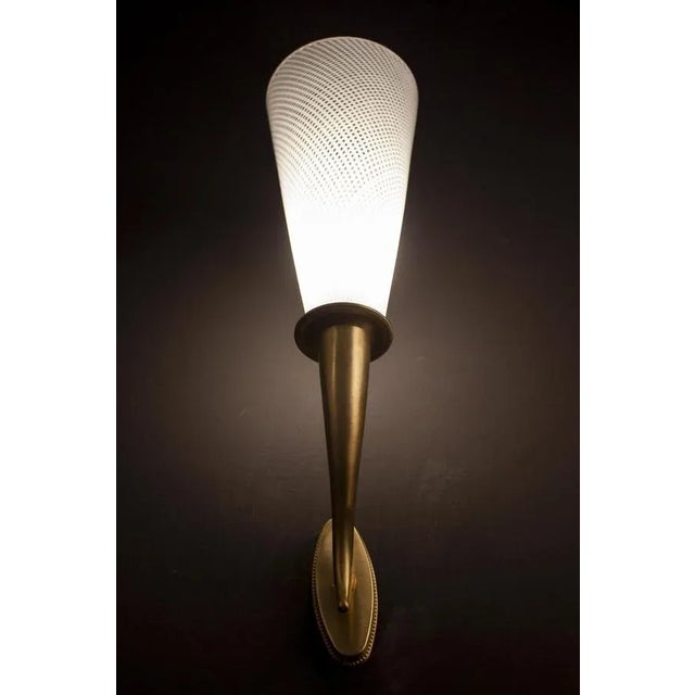 Reticello Sconces or Wall Lights in the Style of Carlo Scarpa, 1940, Set of 2 For Sale - Image 10 of 14