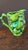 Mid-Century Modern 1960s Inarco E2611 Green Majolica-Style Fruit Pitcher For Sale - Image 3 of 14