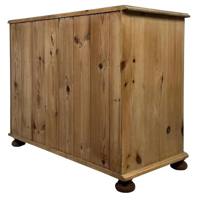Wood Mid-Century Pine Chest of Drawers For Sale - Image 7 of 12