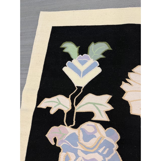 Textile 5ft × 7ft 4in Starck Romanian Kelim Rug, Circa 1990 For Sale - Image 7 of 12