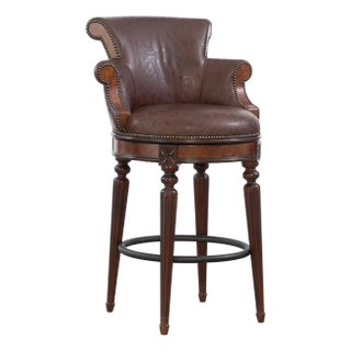 Maitland-Smith Brooks Bar Stool For Sale